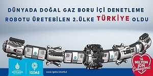 İGDAŞ’IN Hatlarını Robot Gözler İzleyecek..